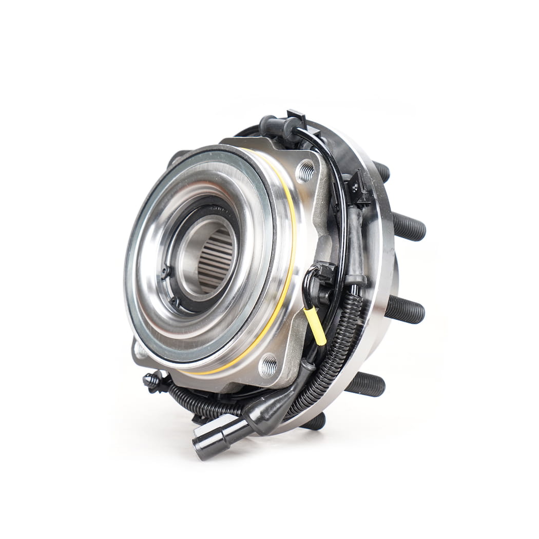 HANHUB 515083 PŁYTA KOŁA PRZEDNIEGO KOŁA I ŁOŻEŃ Kompatybilna z F-450 Super Duty F-550 Super Duty zastępuje SP940202 BR930639 7C3Z1104E 6C3Z1104EA 10-lug