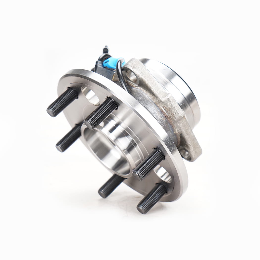 HANHUB 515024 PŁYTA KOŁU PRZEDNIEGO KOŁA I ŁOŻYNIE Kompatybilne z Escalade Chevy K1500 Pickup K1500 Suburban K2500 Pickup K2500 Suburban Tahoe Yukon zastępuje SP550307 BR930346 9333008 15997071 15997072 FW724 6-LUG