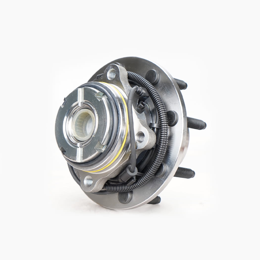 HANHUB 515075 PŁYTA KOŁU PRZEDNIEGO KOŁA I ŁOŻEŃ Kompatybilne z F-250 Super Duty F-350 Super Duty zastępuje SP580204 BR930426 F81A2B663BE F81Z1104BE FW775 8-Lug