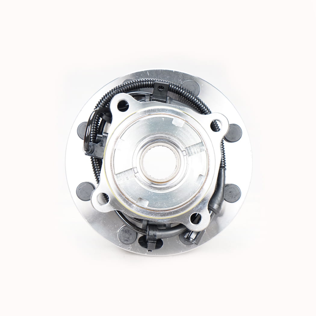 HANHUB 515077 PŁYTA KOŁA PRZEDNIEGO KOŁA I ŁOŻEŃ Kompatybilna z F-250 Super Duty F-350 Super Duty F-450 Super Duty F-550 Super Duty zastępuje HA590425 BR930425 F81A2B663CE FW777 8-Lug