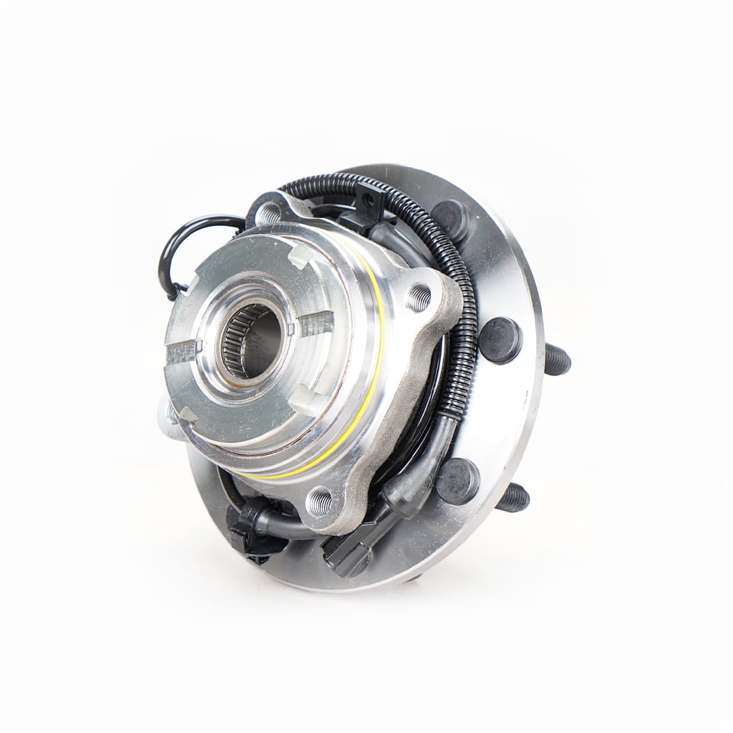 HANHUB 515077 PŁYTA KOŁA PRZEDNIEGO KOŁA I ŁOŻEŃ Kompatybilna z F-250 Super Duty F-350 Super Duty F-450 Super Duty F-550 Super Duty zastępuje HA590425 BR930425 F81A2B663CE FW777 8-Lug