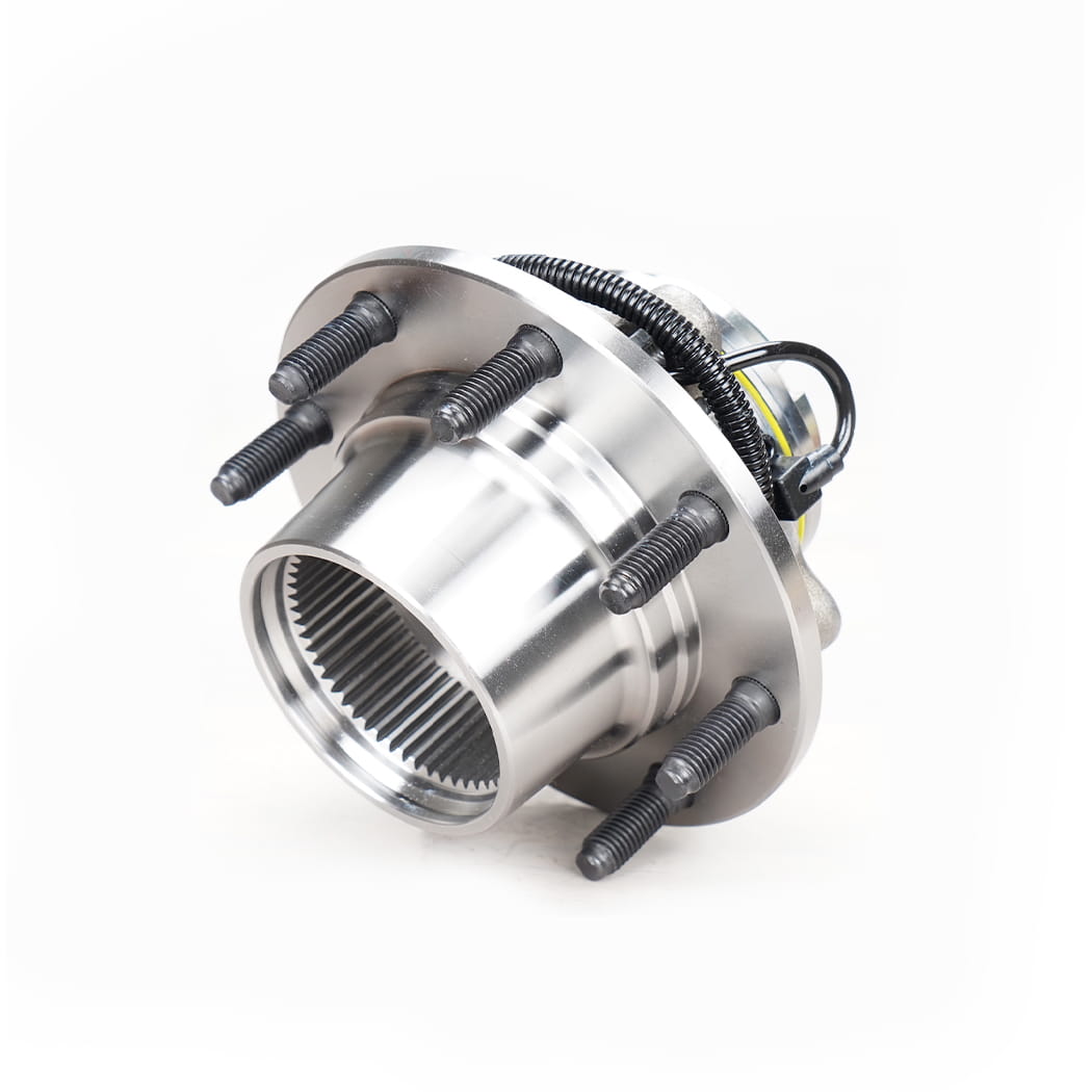 HANHUB 515077 PŁYTA KOŁA PRZEDNIEGO KOŁA I ŁOŻEŃ Kompatybilna z F-250 Super Duty F-350 Super Duty F-450 Super Duty F-550 Super Duty zastępuje HA590425 BR930425 F81A2B663CE FW777 8-Lug