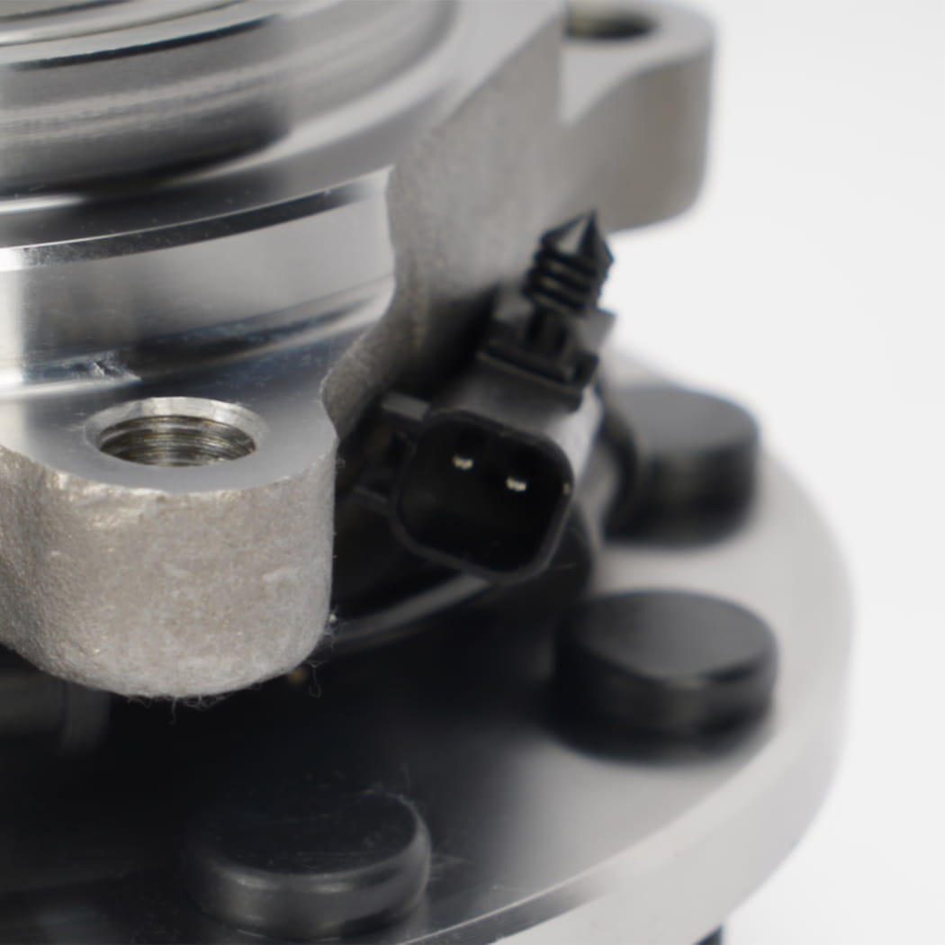 Hanhub 515102 Połączenie przedniego koła i zespół łożyska kompatybilny z RAM 4500 RAM 5500 zastępuje HA590273 BR930508 BTD5038AA 15178882 10-lug