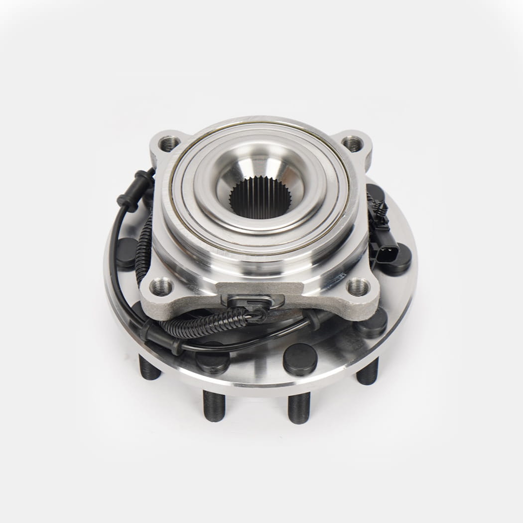 Hanhub 515102 Połączenie przedniego koła i zespół łożyska kompatybilny z RAM 4500 RAM 5500 zastępuje HA590273 BR930508 BTD5038AA 15178882 10-lug