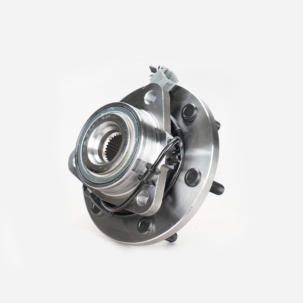 Hanhub 515125 Połączenie przedniego koła i zespół łożyska kompatybilny z QX56 Armada Titan zastępuje BR930829 SP500703 40202-ZR00B 40202-ZR40A 40202-ZR40B 6-Lug